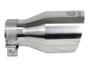 aFe Takeda Universal Exhaust Tip 3 IN Inlet x 5 IN Outlet x 9 IN L- Polished