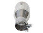 aFe Takeda Universal Exhaust Tip 3 IN Inlet x 5 IN Outlet x 9 IN L- Polished