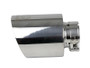 aFe Takeda Universal Exhaust Tip 2-1/2 IN Inlet x 4-1/2 IN Outlet x 7 IN L- Polished