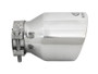 aFe Takeda Universal Exhaust Tip 2-1/2 IN Inlet x 4 IN Outlet x 6 IN L- Polished