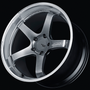 Advan GT for Porsche 21x9.5 / +26 Offset / 5x112 / 66.5mm Bore / Machining and Hyper Platinum Black