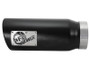 aFe MACH Force-Xp Universal Exhaust Tip 4 IN Inlet x 5 IN Outlet x 12 IN L- Black Tip