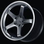 Advan GT for Porsche 20x10.0 / +40 Offset / 5x130 / Machining and Hyper Platinum Black