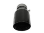 aFe MACH Force-Xp Universal Exhaust Tip 3 IN Inlet x 4-1/2 IN Outlet x 9 IN L- Black Tip