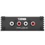 DS18 4-Chnl Speaker Emulator Remote Out Level Matching Controls LED Clip Indicator Hi/Low Converters