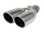 aFe MACH Force-Xp Universal Exhaust Tip 2-1/2 IN Inlet x 3-1/2 IN Outlet X 12 IN L