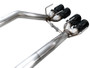 AWE Tuning 05-07 C6 Chevrolet Corvette 6.0L Track Edition Axle-Back Exhaust w/ Diamond Black Tips