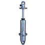 Ridetech Polished HQ Coilover Shock Single Adjustable 5.2in Stroke / 2in Stud Mount - Single