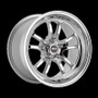 Weld S70 RT-S 18x10.5in / 5x120.65 BP / 8.2in. BS - Polished Center - Polished Shell Wheel