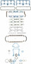 Fel-Pro Dodge D150 260-1152 Engine Gasket Set