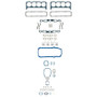 Fel-Pro Chevrolet Corvette 260-1000BT Engine Gasket Set