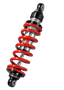 Bitubo XZE0 Monoshocks Adjustable: Spring Preload, Rebound, Red Spring