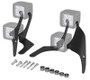 Artec Industries 18-25 Jeep Wrangler JL Jt Jl A-Pillar Dual Led Cube Light Mount