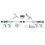 Skyjacker 09-13 Ram 2500/09-12 3500 ADX 2.0 Dual Stabilizer Kit w/ CNC Machined Polished Alum.