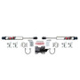 Skyjacker 07-18 jeep Wrangler JK ADX 2.0 Dual Stabilizer Kit w/ CNC Machined Polished Alum.