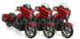 National Cycle 24+ Harley-Davidson FLH/ 23 FLH CVO V-Stream Quantum Plus Tall Windshield- Clear