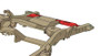 Rustbuster Rear Spare Tire Crossmember