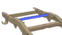 Rustbuster Spare Tire Crossmember Support