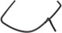 Gates 94-99 Mercedes-Benz S320 6-Cyl. 3.2L Breather Line Molded Coolant Hose