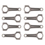 Manley Chevrolet LS Pro-Series I-Beam Connecting Rod Set - 6.125in Length