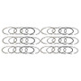 Manley Piston Ring, RING-92.3mm/3.633in 1.2mm,1.5mm,3.0mm