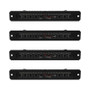 KC HiLiTES Platform One Profile 10in. SideCast Flush Mount Lights (Does Not Include Rack)