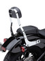 Short Sissy Bar Chrome Flst/c/n/s/sc 00-17