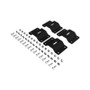 KC HiLiTES Platform One Rooftop Tent Mounts (Does Not Include Rack)