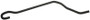Gates 01-03 Volkswagen Beetle 4-Cyl. 2.0L Reservoir To Throttle Body Molded Heater Hose