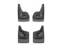 WeatherTech 24-25 Toyota Tacoma w/o Fender Flares Front & Rear No Drill MudFlaps - Black
