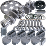 Eagle Chevy 350 1Pc 3.750in Crank 5.700in I-Beam Rods 4.030in Pistons 153 Tooth FP Balanced Assembly