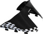 Cobra W/s Low Black/wht 11.5" Pol Wedge Hood