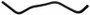 Gates 08-10 Saturn VUE V-6 3.6L Reservoir To Pipe Molded Heater Hose