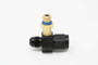 Aeromotive VaporWorx GM Fuel Pressure Sensor Adapter - M10 x 1.0mm Male to 1/8in NPT Port - Brass