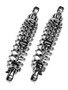 Bitubo WME0 Twinshocks Adjustable: Spring Preload, Rebound, Length 346mm, Chrome Edition