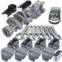 Eagle Chevy LT1 350 1Pc 3.480in Crank 5.700in H-Beam -5cc Flat Top 4.060in Pistons Rotating Assembly