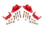 BMR Suspension 14-19 Chevrolet Corvette Motor Mount Kit - Red