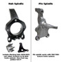 Ridetech 70-81 Chevrolet Camaro / Pontiac Firebird (2nd Gen) Front Perf. Subframe w/ Hub Spindle