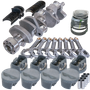 Eagle Chevy LT1 350 1Pc 3.480in Crank 5.700in I-Beam Rods -5cc 4.040in Pistons Rotating Assembly