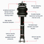 Air Lift 15-20 Acura TLX / 13-17 Honda Accord Rear Performance Air Suspension Kit