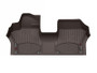 WeatherTech 2025 VW ID. Buzz 1st Row (Over the Hump) Floor Liners - Cocoa