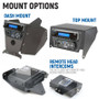 Rugged Radios Can-Am Mav X3 Comp Comm Kit w/ BT 2-Way Radio STX Stereo / G1 GMRS / Dash Mount