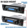 Rugged Radios Yamaha Wolverine RMAX Comp Comm Kit w/ Rocker Switch BT 2-Way STX Remote Head/ G1 GMRS