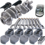 Eagle Chevy LS3 4.000in Crank 58 Tth Reluctor 6.125in H-Beam 4.065in Pistons Rotating Assembly