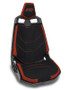 PRP Can-Am Maverick X3/Maverick R Seat Covers - Black/Red