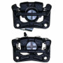 Power Stop 09-14 Acura TSX Rear Black Caliper - Pair w/Bracket