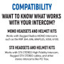 Rugged Radios Rear Seat Expansion Kit with Helmet Kits or Headsets STX Stereo / Helmet Kit