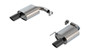 Borla 2024-2025 Ford Mustang Eco Boost 2.3L S-Type Axle Back Exhaust w/ Black Chrome Tips