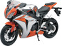 Replica 1:6 Super Sport Bike Honda Cbr1000rr Silver
