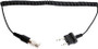 Sr10 2-way Radio Cable Straight Twin Pin Connector